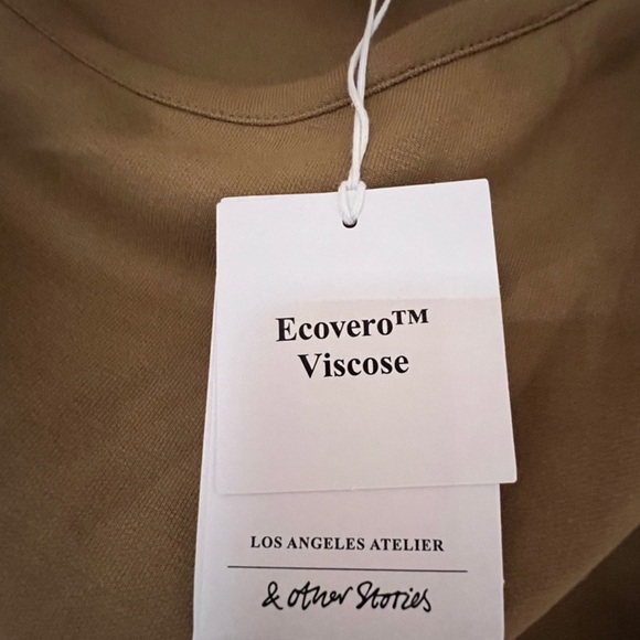 & OTHER STORIES Asymmetric Pleated Top | S - Picture 5 of 7